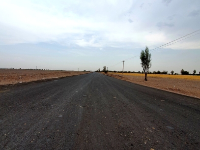تسهیل احداث جاده اصلی روستای نازدشت