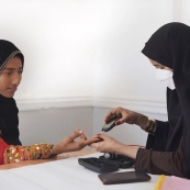 تجهیز خانه بهداشت آبگاه وانان